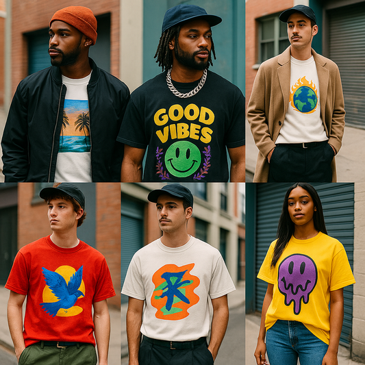 How to Style Graphic Tees: 5 Streetwear Looks | MyTshirtAndYours